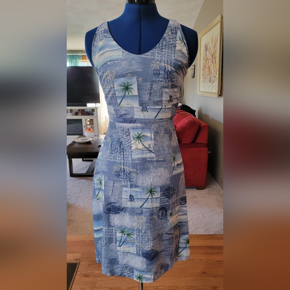 Womens Harley Davidson halter dress